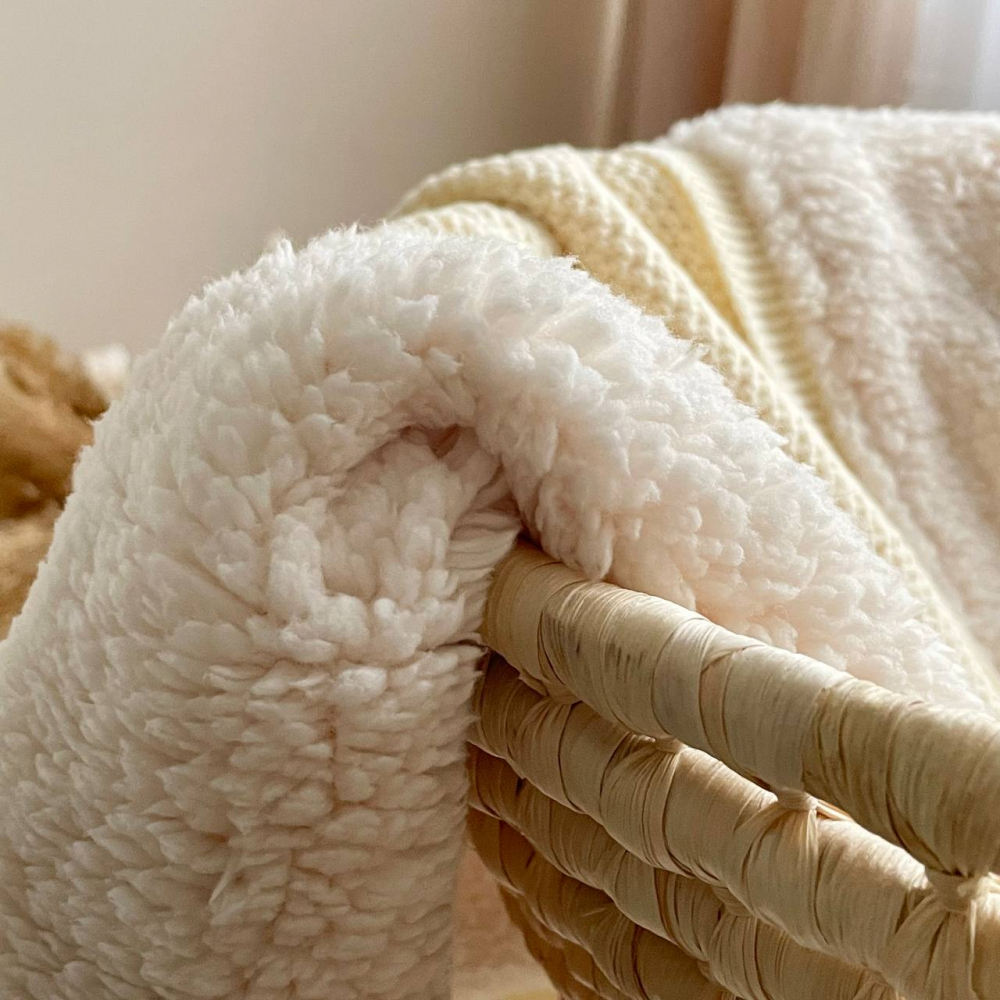 Coperta invernale con la pelliccia di peluche - Sogni Bebe